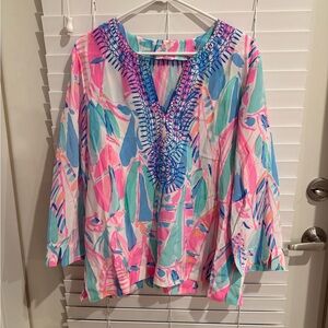 NWT Lilly Pulitzer Silk Blouse